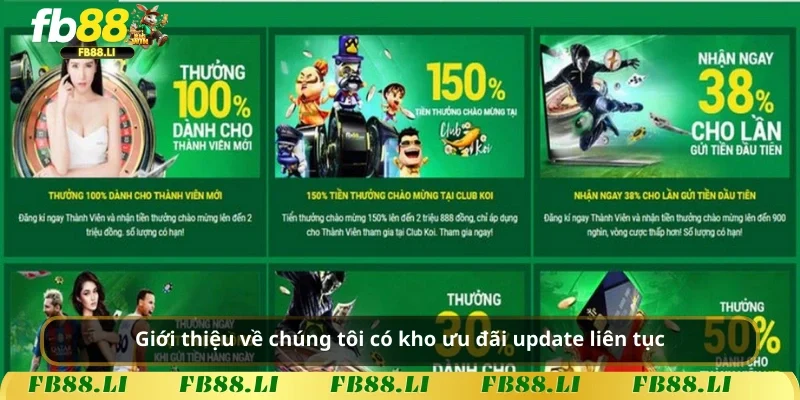 Giới thiệu về chúng tôi có kho ưu đãi update liên tục